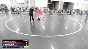 67 lbs Round 3 - Eastyn Volkman, Shiocton vs Gabriel Garza, Mukwonago Wrestling Club