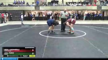 185 lbs Quarterfinal - Arial Haemmerle, Winneconne vs Lexa Perez, Xavier