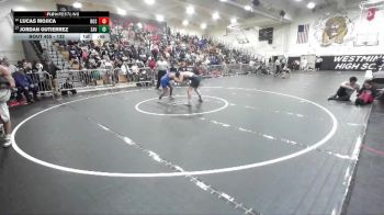 132 lbs Cons. Round 3 - Lucas Mojica, Rosemead vs Jordan Gutierrez, Santa Ana Valley