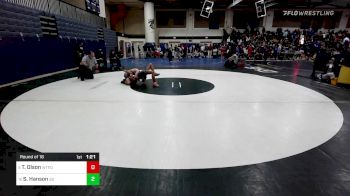 126 lbs Round Of 16 - Titus Olson, Waterford vs Stryder Hanson, Joel Barlow