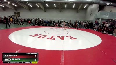 110 lbs Cons. Round 6 - Alina Sasser, Roosevelt vs Anastasia Smith, Vista Peak