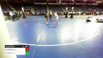 215 lbs Consi Of 8 #2 - Octavio DeOliveira, Saint John's Prep vs Kaiden Brown, Springfield Central