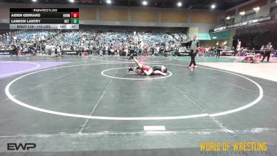 115 lbs Consi Of 32 #2 - Aiden Gerrard, Hermiston Wrestling vs Landon Lantry, Hot Shots Wrestling
