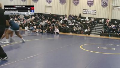 180 Open Cons. Round 4 - Mahalia Adams, Iowa Central Community College vs Praizh Suggs, Iowa Central Community College