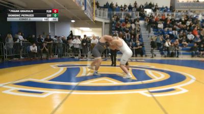 285 lbs Consy 2 - Frank Grazulis, Plum vs Domenic Petruzzi, Central Catholic