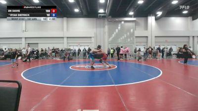 157 lbs Champ. Rd Of 32 - Jin Davis, Teknique vs Ryan Dietrick, Young Guns Tennessee