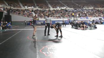 140-D1 Champ. Round 1 - Demi Woods, Hamilton High School vs Ava Willford, Desert Vista High School