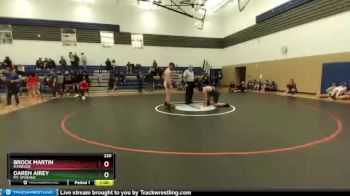 220 lbs Cons. Semi - Brock Martin, Riverside vs Daren Airey, Mt. Spokane