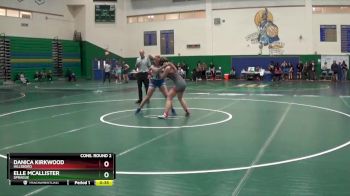 145 lbs Cons. Round 2 - Danica Kirkwood, Hillsboro vs Elle McAllister, Sprague