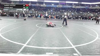 70 lbs Consolation - Tanner Thacker, Van Buren Matdawgs vs Conner Self, King Select Wr Ac