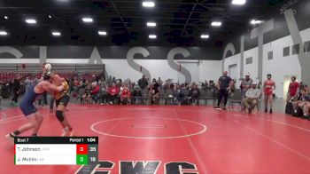 129 lbs Semis & 1st Wrestleback (8 Team) - Jack Mulnix, LaCrosse Area Wrestlers(WI) vs Trace Johnson, Junior Terps Xpress (MY)