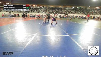 150 lbs Consi Of 16 #2 - Moe Toffoli, Husky Wrestling Club vs Tylee Johnson, Checotah Matcats