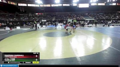 114G Cons. Round 4 - Makenna Marshall, Forest Grove Girls vs Kyra Cobb, Timberline Girls