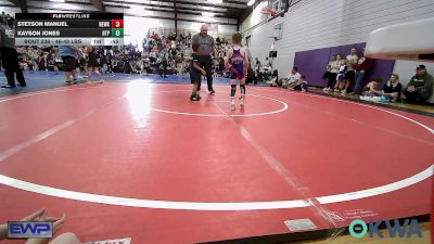 46-49 lbs Rr Rnd 3 - Wylie Orr, Caney Valley Wrestling vs Ryan Chupp, Bartlesville Wrestling Club