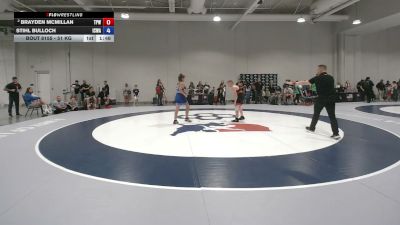 51 kg Champ. Round 4 - Brayden McMillan, Team Prestige Wrestling vs Stihl Bulloch, Iron County Wrestling Academy