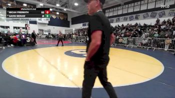 157 lbs Champ. Round 1 - Gavin Meraw, Aliso Niguel vs Micah Freimuth, Redlands