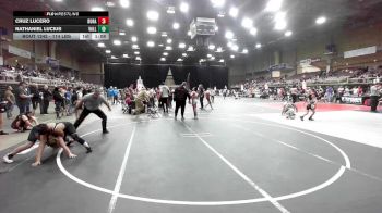 114 lbs Rr Rnd 5 - Cruz Lucero, Duran Elite vs Nathaniel Lucius, Valley Bad Boys