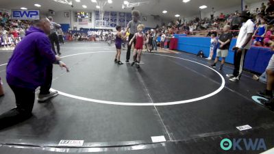 46 lbs Consi Of 8 #2 - Atticus Cullen, El Reno Wrestling Club vs Jaxen Henderson, Beggs Youth Wrestling Program