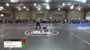 43 lbs Quarterfinal - Lane Mcclintock, Sebolt vs Waylon Manderscheid, Legacy Elite
