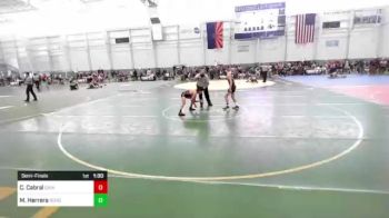 109 lbs Semifinal - Cilus Cabral, Grindhouse WC vs Maddox Herrera, Rough House