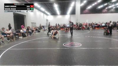175 lbs Round 2 (4 Team) - Miguel Rojas, Backyard Brawlers Gold vs James Hinman, West Forsyth Wrestling Club