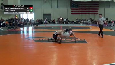 149 lbs Champ. Round 2 - Bryce Rodriguez-Uram, Washington & Jefferson vs Jack DeBoe, Mount Union