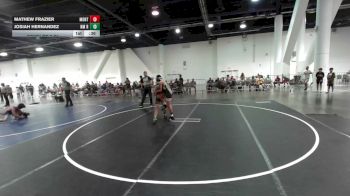 106 lbs Consi Of 8 #1 - Mathew Frazier, Montezuma-Cortez Middle School vs Josiah Hernandez, NM Royalty