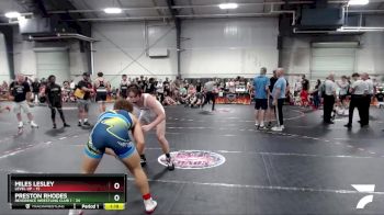 160 lbs Round 2 (4 Team) - Miles Lesley, Level Up vs Preston Rhodes, Reverence Wrestling Club 1