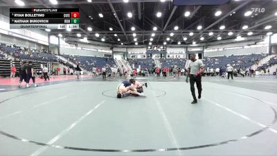 174 lbs Quarterfinal - Nathan Bukovich, Reinhardt University (GA) vs Ryan Bolletino, Campbell University