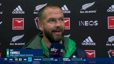 Ireland Head Coach Andy Farrell Relishes Historic Win Over All Blacks
