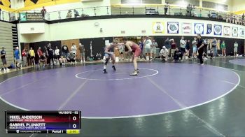 132 lbs Cons. Round 6 - Caden Rodgers, Fighting Irish Wrestling Club vs Cooper Wilkins, Portage Wrestling Club