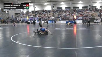 A 120 lbs Cons. Round 1 - Joseph McCutcheon, Cheatham Co. Central High School vs Cayden Bowen, Volunteer High School