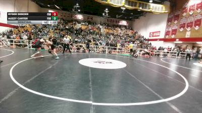 126B Semifinal - Ryder DeBoer, Powell Middle School vs Auzzy Carter, Powell Middle School