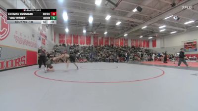 138 lbs Cons. Semi - Koy Weber, Meeker vs Cormac Loughlin, Rocky Mountain