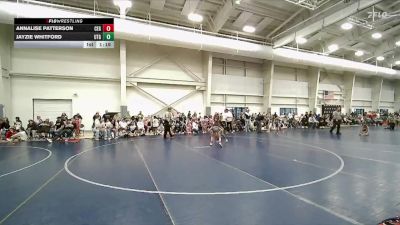 60 lbs Placement (16 Team) - Annalise Patterson, Colorado Extreme Girls vs Jayzie Whitford, Utah Gold