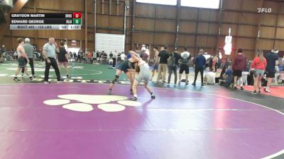 125 lbs Semifinal - Graydon Martin, Srhs vs Edward George, Blair Academy