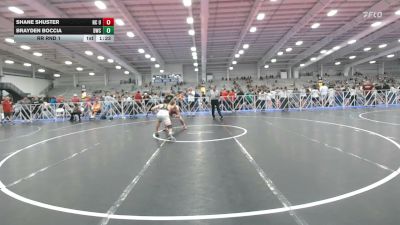 132 lbs Rr Rnd 1 - Shane Shuster, NC United Select - HSB vs Brayden Boccia, Doughboy Black - HSB
