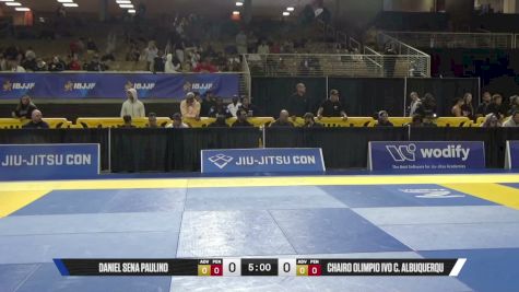 Chairo Olimpio Ivo C. Albuquerqu vs Daniel Sena Paulino 2026 Pan Jiu Jitsu IBJJF Championship