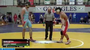 195 lbs 3rd Place Match - Maxwell Linsday, Ashland vs Adair Ortega, North Eugene