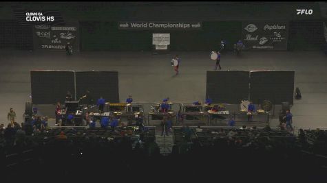 Clovis HS "Clovis CA" at 2025 WGI Percussion/Winds World Championships