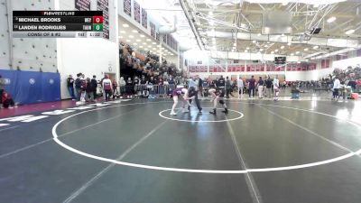 138 lbs Consi Of 8 #2 - Michael Brooks, Weymouth vs Landen Rodrigues, Taunton