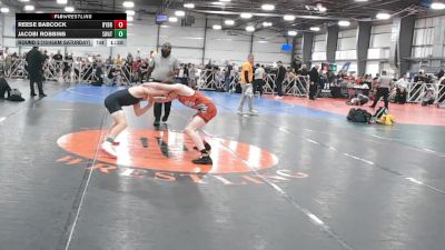 100 lbs Round 2 (10:45am Saturday) - Jacobi Robbins, Michigan S.W.A.T. vs Reese Babcock, Backyard Brawlers