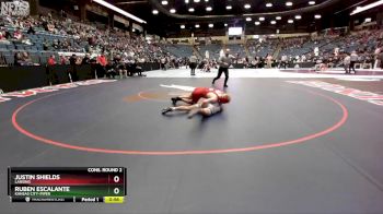 5A-150 lbs Cons. Round 2 - Justin Shields, Lansing vs Ruben Escalante, Kansas City-Piper