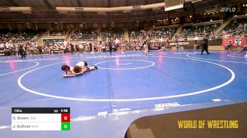 73 lbs Semifinal - Greyson Brown, Legacy Dragons vs JJ Sullivan, Apex