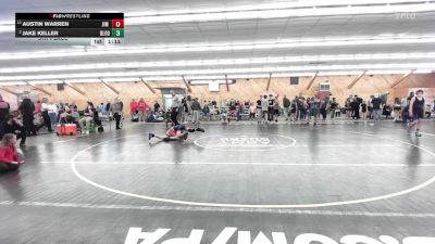 105 lbs 5th Place - Austin Warren, Jim Thorpe vs Jake Keller, Bloomsburg