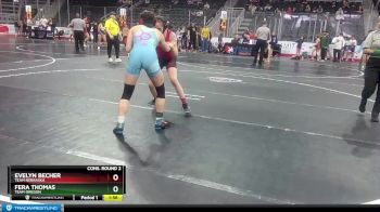 117 lbs Cons. Round 2 - Evelyn Becher, Team Nebraska vs Fera Thomas, Team Oregon