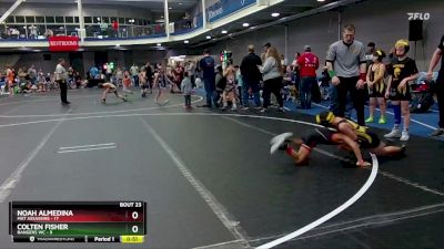 56 lbs Round 6 (8 Team) - Noah Almedina, Mat Assassins vs Colten Fisher, Rangers WC