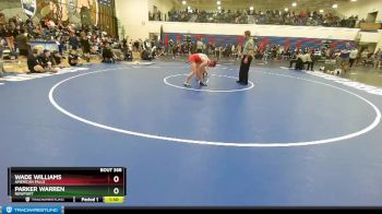 138 lbs Cons. Round 4 - Wade Williams, American Falls vs Parker Warren, Newport