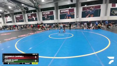 190 lbs Cons. Round 3 - Parker Elliot, Rise Wrestling vs Jamarkus Campbell, Texas