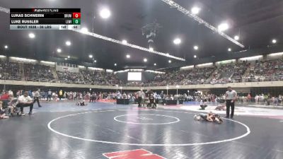 56 lbs Consi Of 8 #2 - Lukas Schwerin, Drumore vs Luke Russler, Lewistown